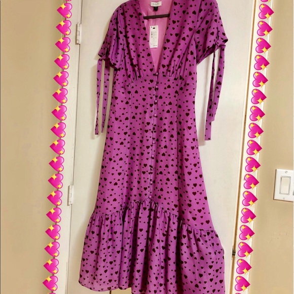 Purple BEAUTY 💜 💜💜 Delfi collective purple 💜Yvette dress. - Picture 2 of 7